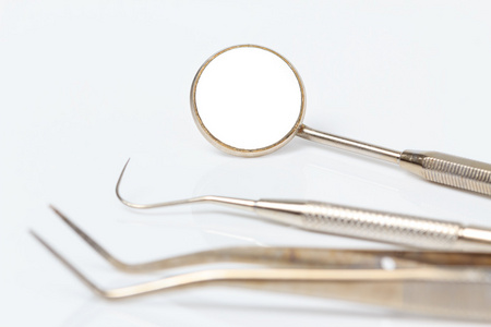 牙齿牙科护理的金属医疗设备工具一套