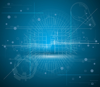 抽象未来派互联网高计算机技术商务 b