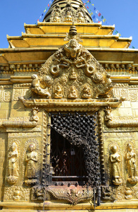 猴庙佛塔，加德满都，尼泊尔
