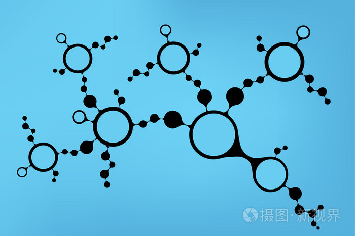 dna 分子的结构背景.eps10 矢量图