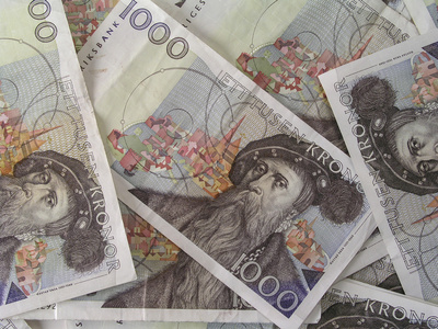 瑞典货币1000 克朗