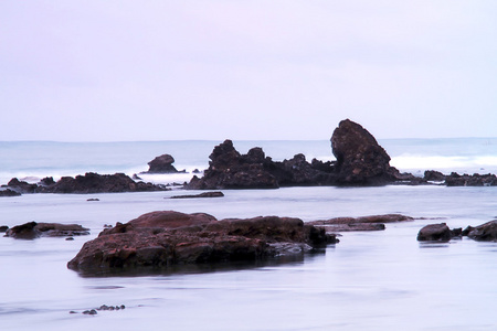 海浪的景观