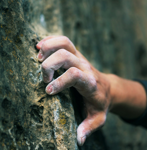 登山者手