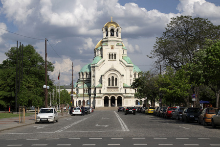 教会亚历山大  涅夫斯基 保加利亚索菲亚