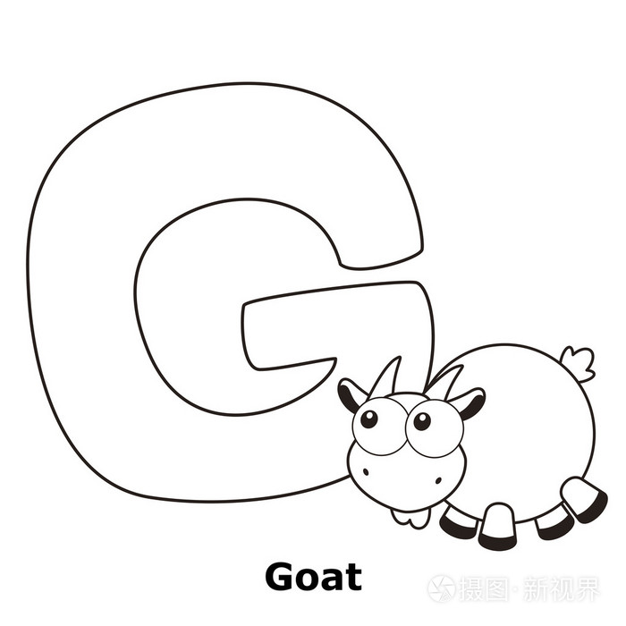 着色字母表的孩子们g