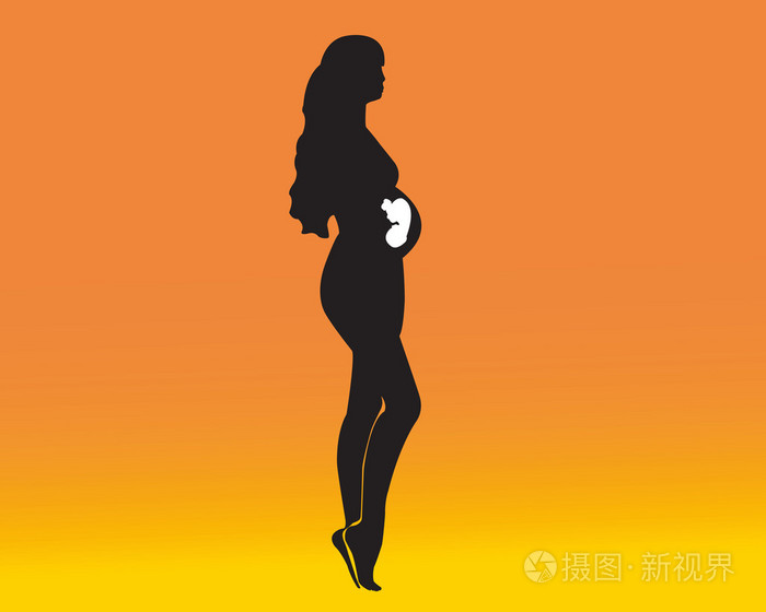 怀孕的女人