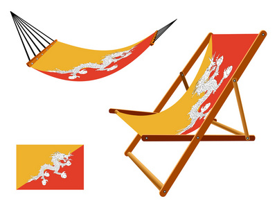 不丹吊床和甲板椅子套