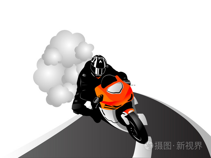 摩托车赛车手