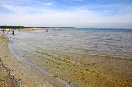 波罗地海的沙滩