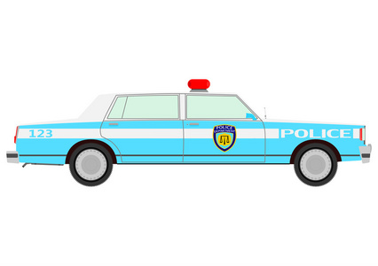 警察车