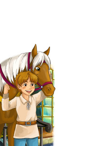 一个男孩与一匹马一档