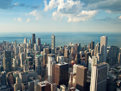 威利斯大厦，美国芝加哥市视角