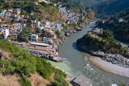 devprayag。内布拉斯加州印度