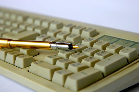 计算机键盘使用笔