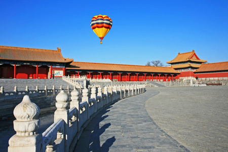 在北京的历史紫禁城