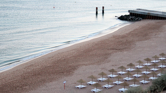 阿尔布费拉渔夫海滩情景praia dos pescadores algarv