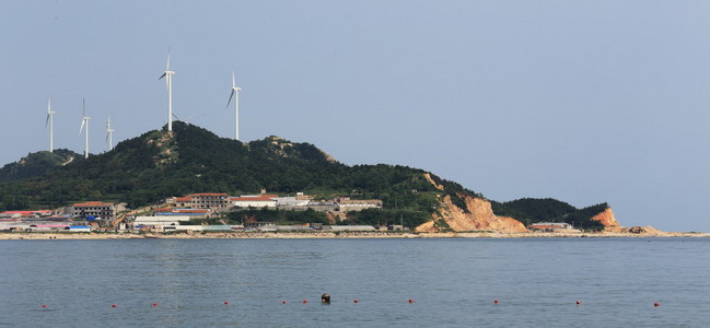 在海边风景