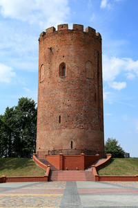 白色巨塔(白格 vezha-13 世纪堡垒塔照片