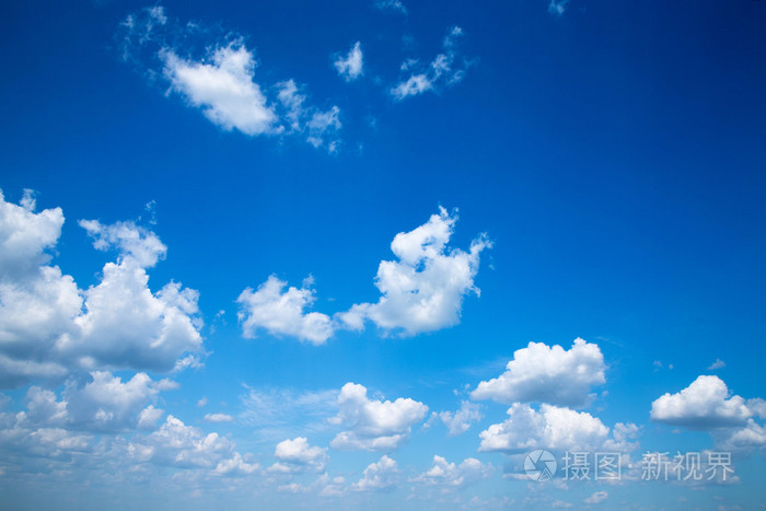 蓝蓝的天空
