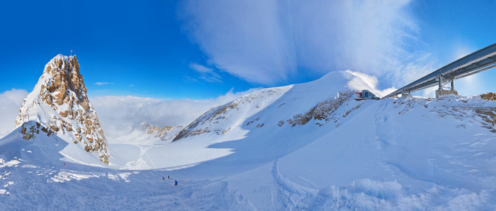 高山滑雪度假村卡普伦奥地利