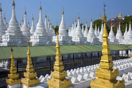 桑达穆尼寺曼德勒缅甸缅甸。