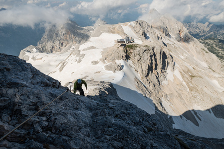 上升到 triglav