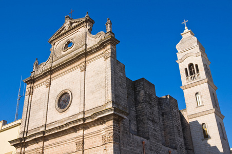 圣米歇尔大教堂。曼杜里亚。普利亚大区。意大利