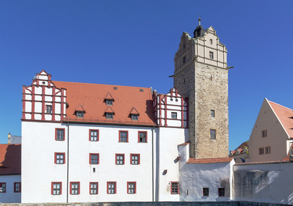 在 bernburg，德国城堡