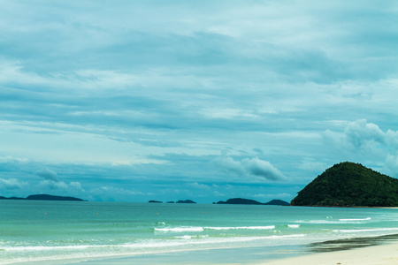 海滩和热带海