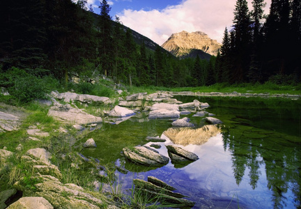 高山湖泊