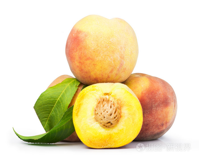 peache和叶