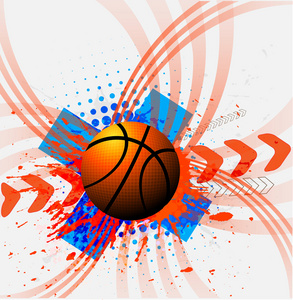 篮球运动设计横幅图片