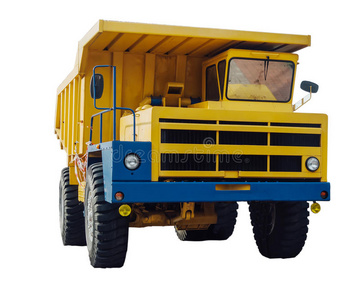 卡车 空的 机器 污垢 翻车机 负载 露天矿 行业 采石场