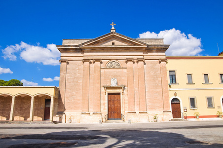 骶古欧莱教会。曼杜里亚。普利亚大区。意大利