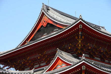 著名大须观音佛教寺的真言。名古屋 日本