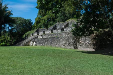 在伯利兹玛雅玛雅废墟