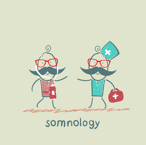 治疗病人 somnology