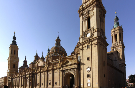 Cathedral Basilica of Nuestra Seora del Pilar, built in the yea