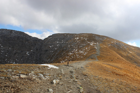 czerwone wierchy，塔特拉山，波兰