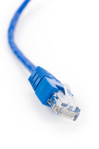 蓝计算机电缆