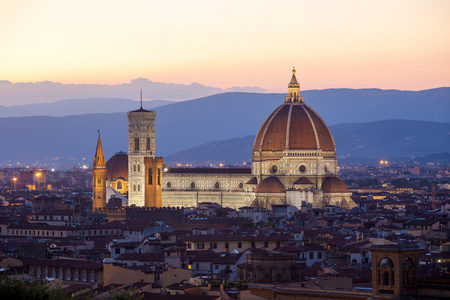 sunst      santa maria del fiore, 