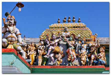 马特印度教寺庙，近康提斯里兰卡