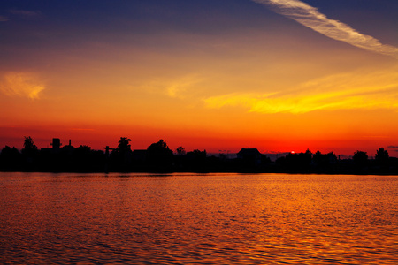 金色的夕阳黄金夕日