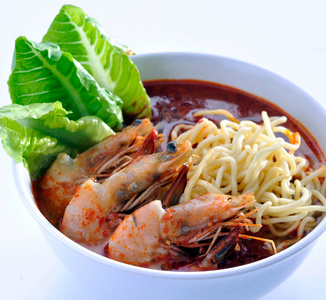 虾面马来西亚食品辣面条