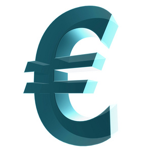 3d 符号集合欧元3D sign collection  euro