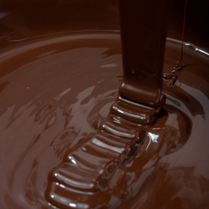 熔化的巧克力