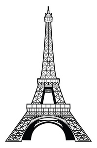 埃菲尔铁塔的插图