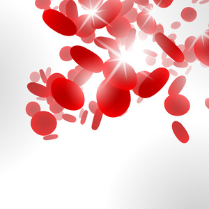 红血细胞与背景