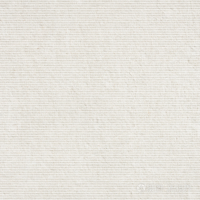 旧的白色背景画布纹理和横向的条纹图案