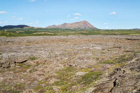 地名 冰岛 克拉布拉火山